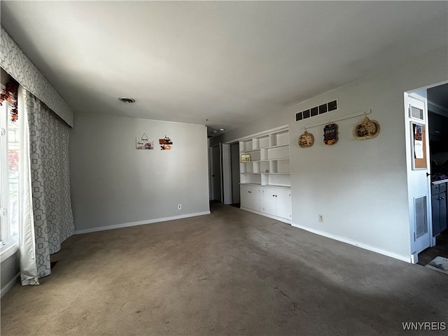 view of unfurnished living room