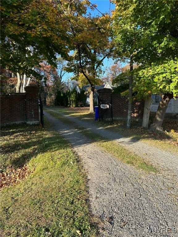 view of street