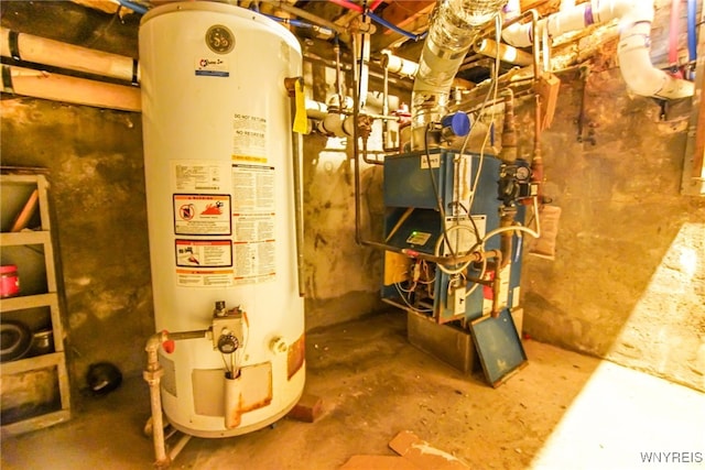 utilities featuring water heater