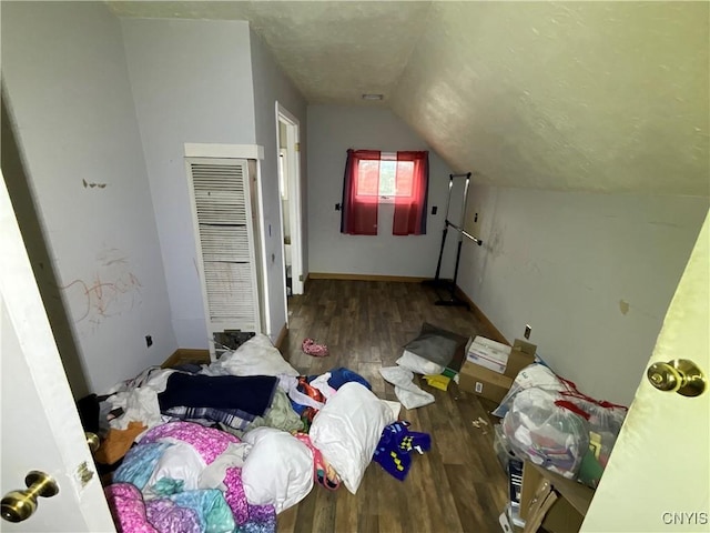 353 S James St, Wilna, NY 13619 - additional living space featuring wood finished floors, vaulted ceiling, and a heating unit
