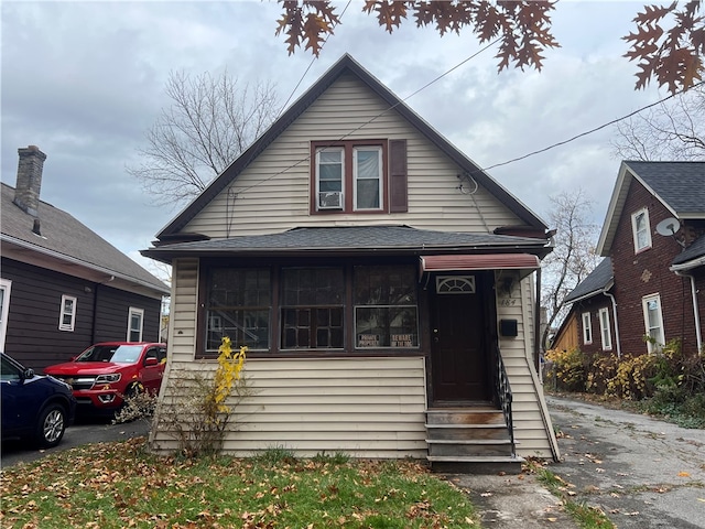 view of bungalow