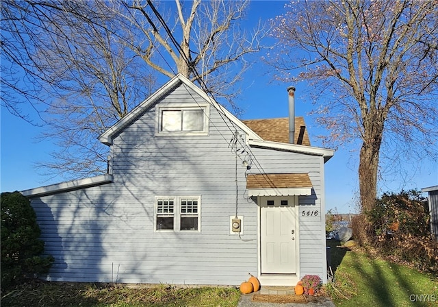 view of back of house