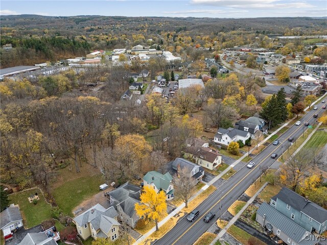 aerial view