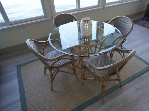 dining room featuring hardwood / wood-style floors