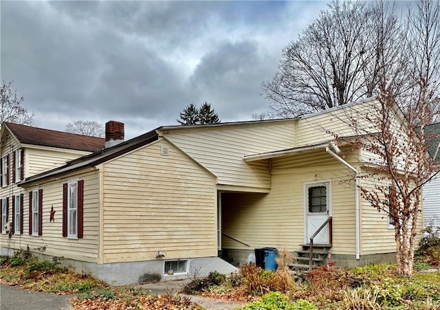 view of back of house