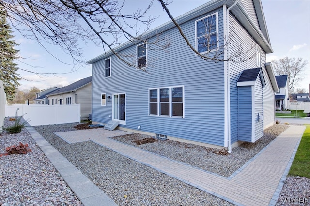 view of rear view of house