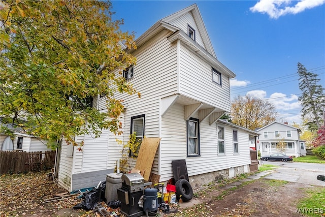 view of rear view of house