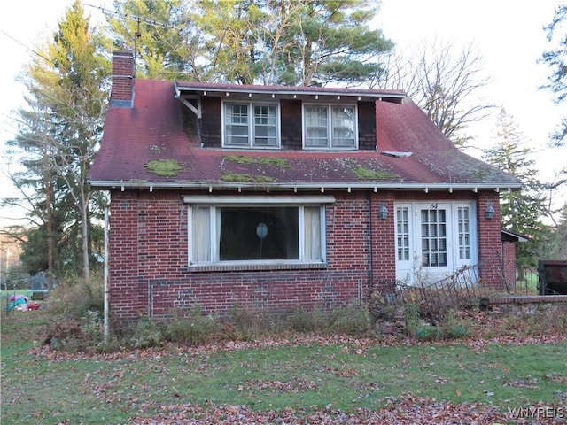 view of property exterior