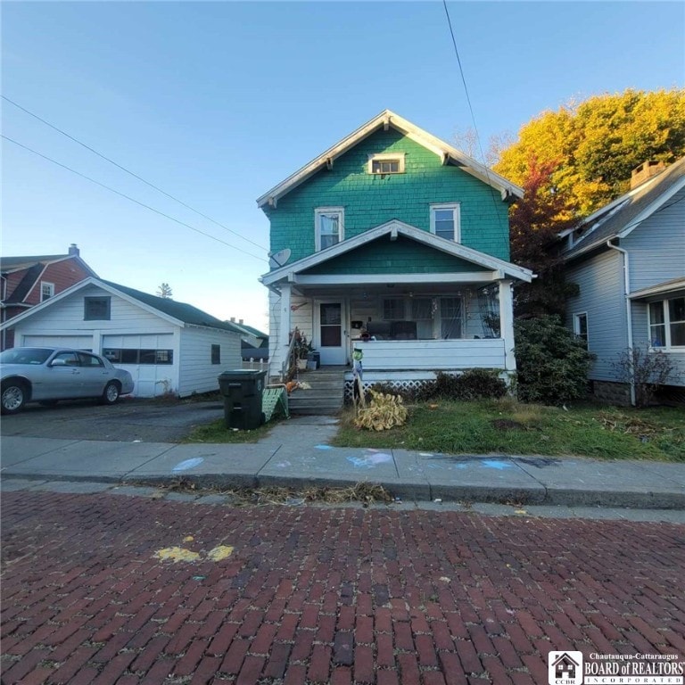 view of bungalow-style house