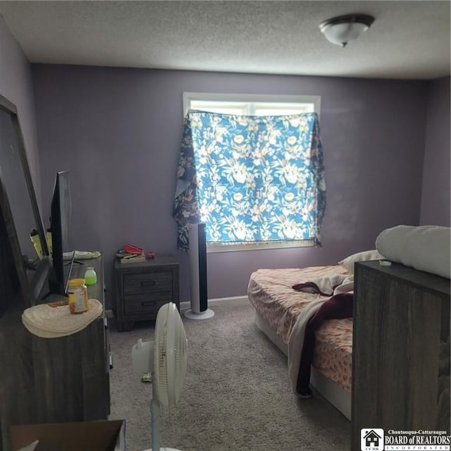 bedroom with carpet flooring