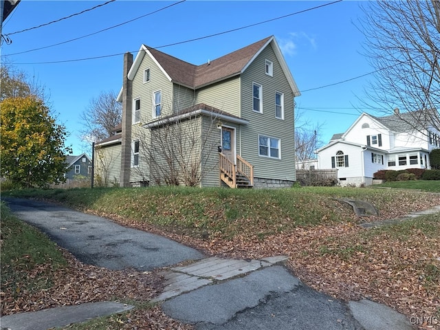 view of side of home