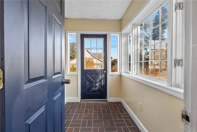 view of doorway to outside