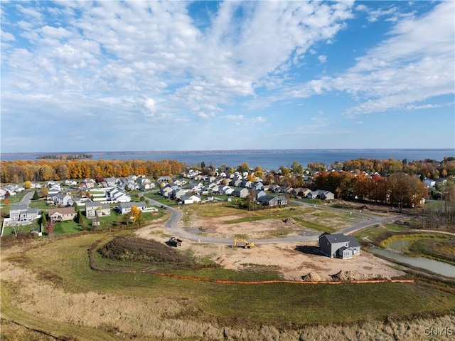 8538 Angus Path, Cicero, NY 13039 - aerial view of residential area featuring a large body of water