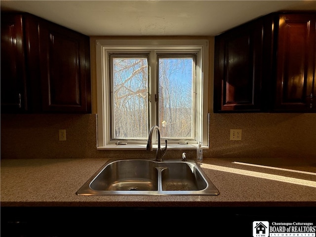 kitchen featuring sink