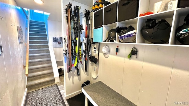 view of mudroom