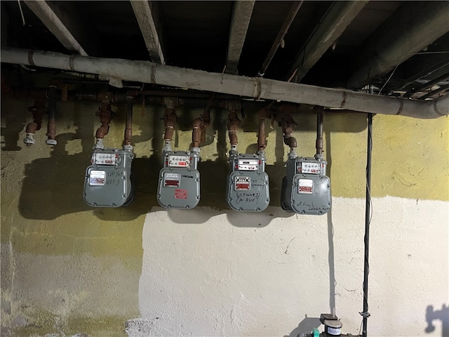 view of utility room