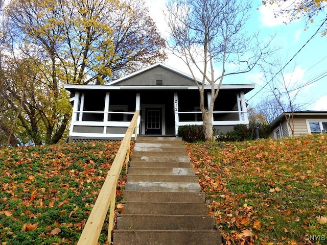 view of bungalow