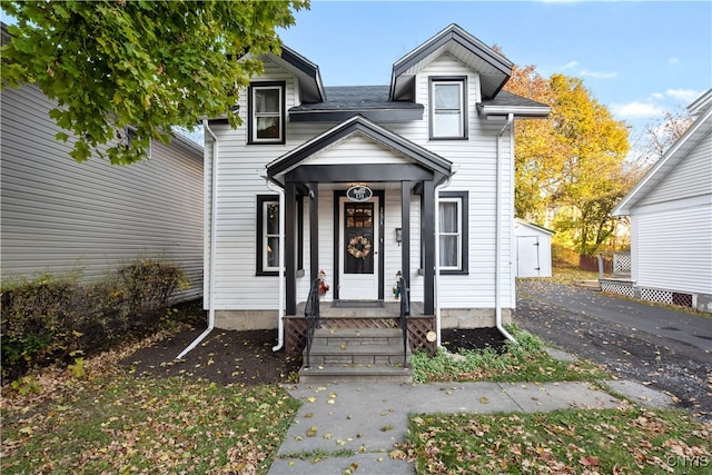 view of front of house