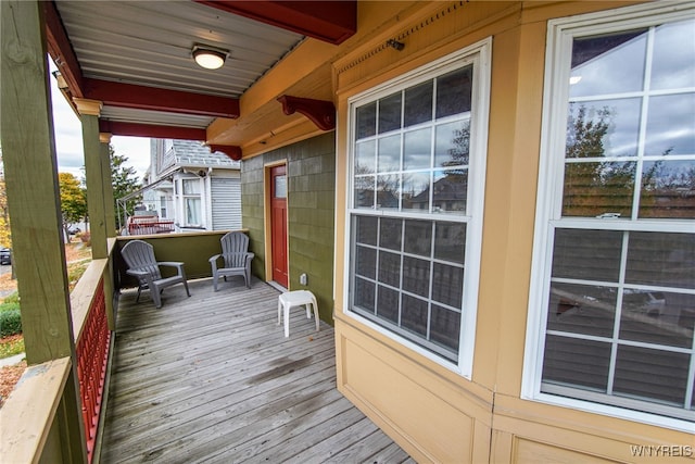 67 Harvard Pl, Buffalo, NY 14209 - view of wooden deck