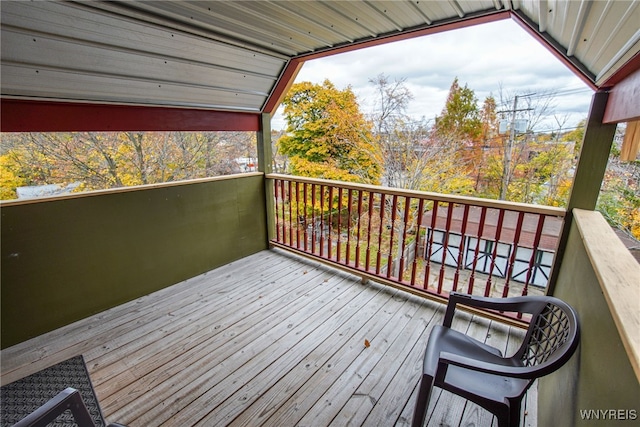 67 Harvard Pl, Buffalo, NY 14209 - view of wooden deck