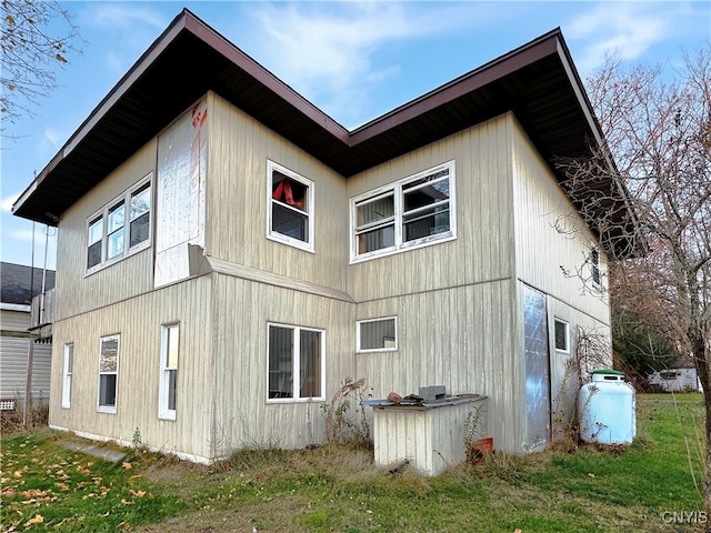 view of rear view of property