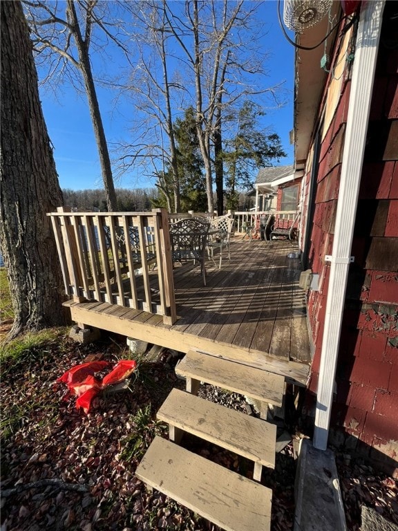 view of deck