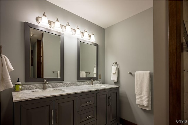 2773 S Shore Rd, Webb, NY 13420 - bathroom with double vanity