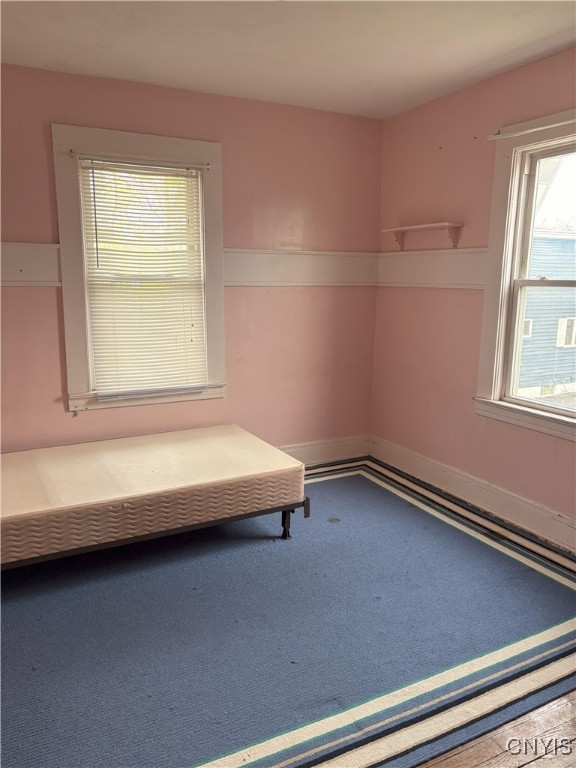 unfurnished room featuring carpet floors