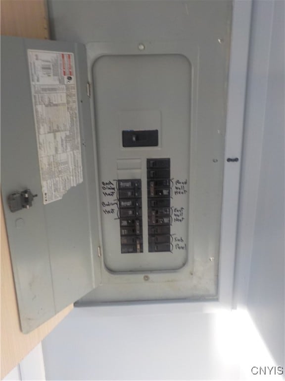 utilities with electric panel