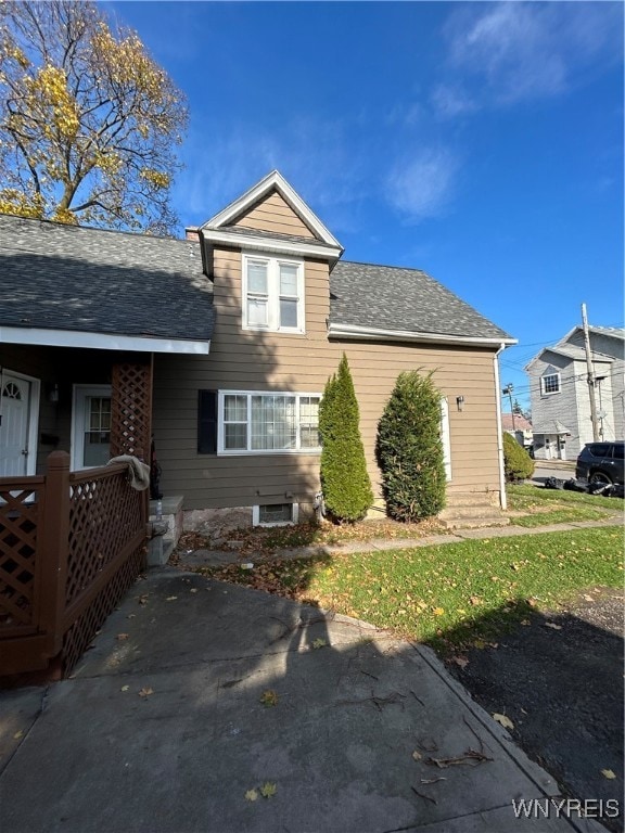 view of front of house