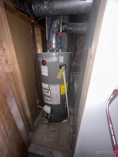 utilities with gas water heater