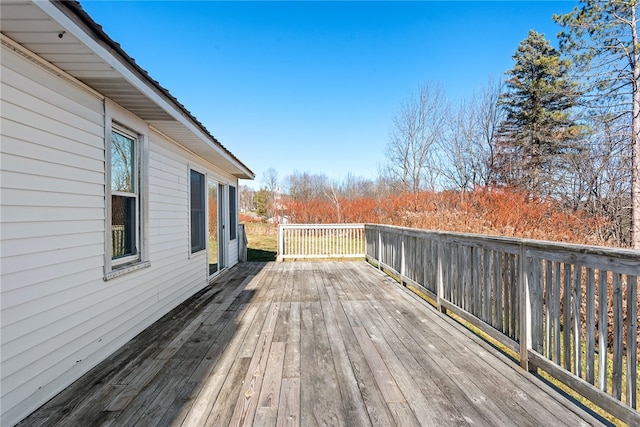 view of deck