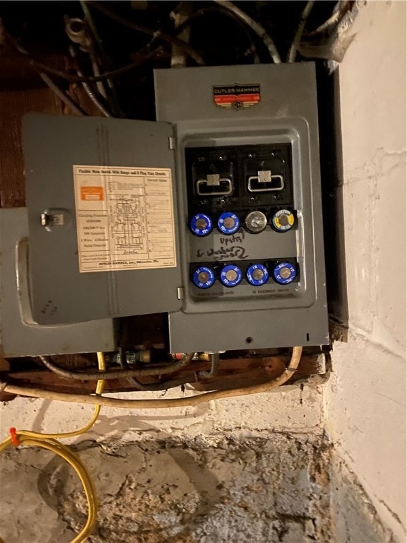 utilities with electric panel