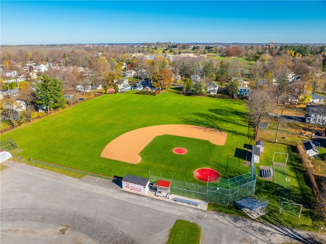 aerial view