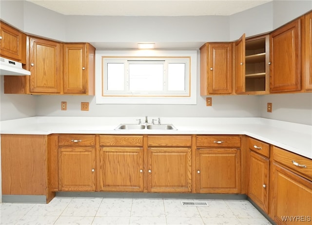 kitchen with sink