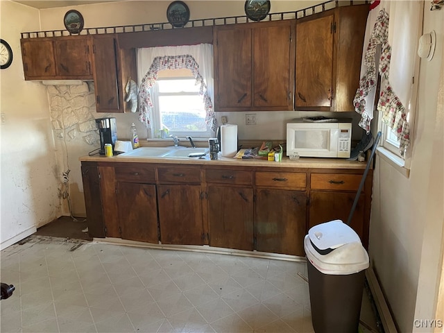 kitchen featuring sink