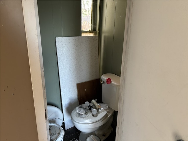 interior details with toilet