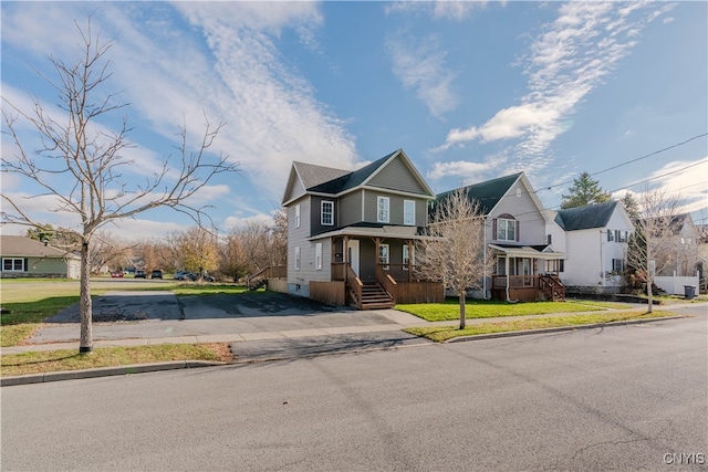 front of property featuring a front yard