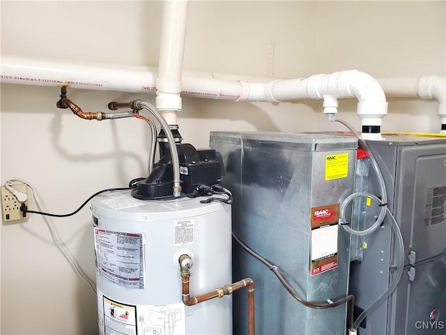 utilities with water heater