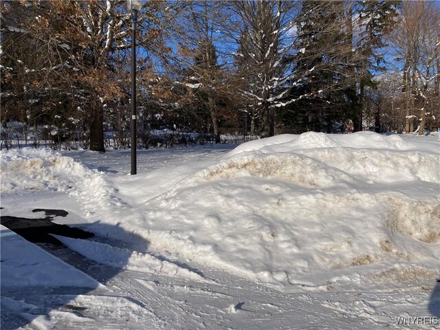 75 Schaefer Rd, West Seneca, NY 14218 - view of yard covered in snow