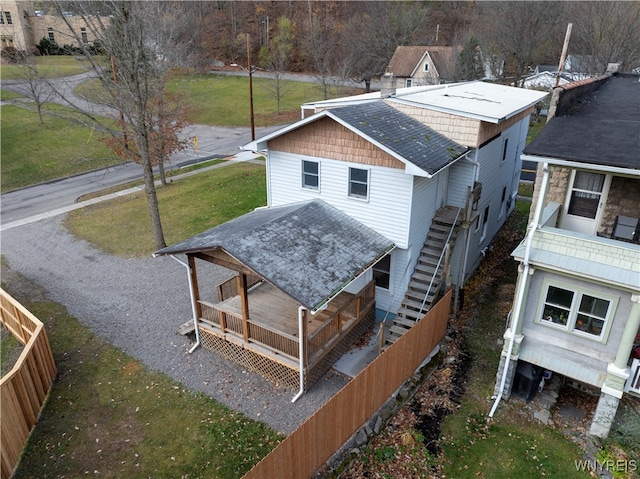 view of back of house