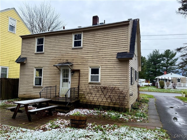 view of rear view of house