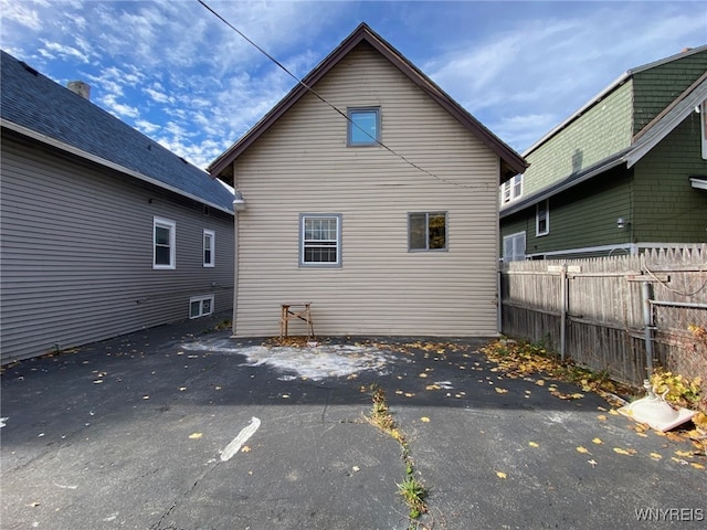 view of back of house