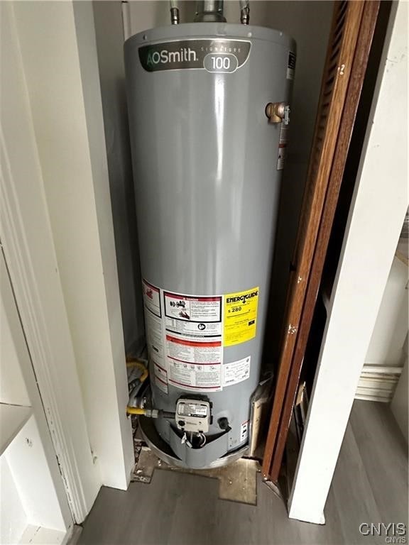 utilities featuring water heater