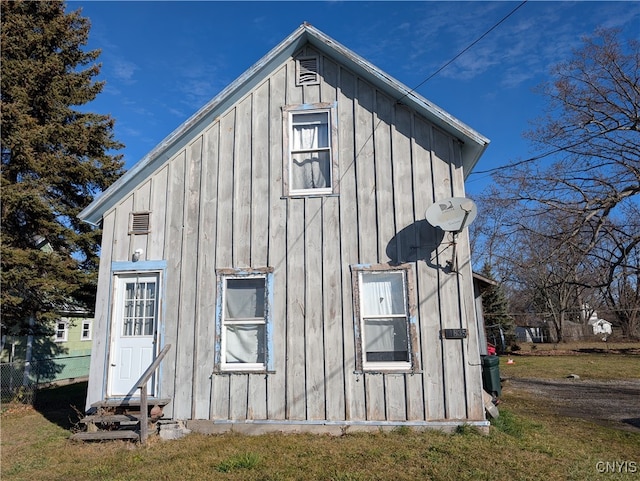 view of side of property