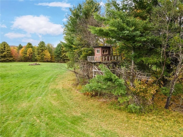 734 Post Rd, Franklin, NY 13775 - view of yard