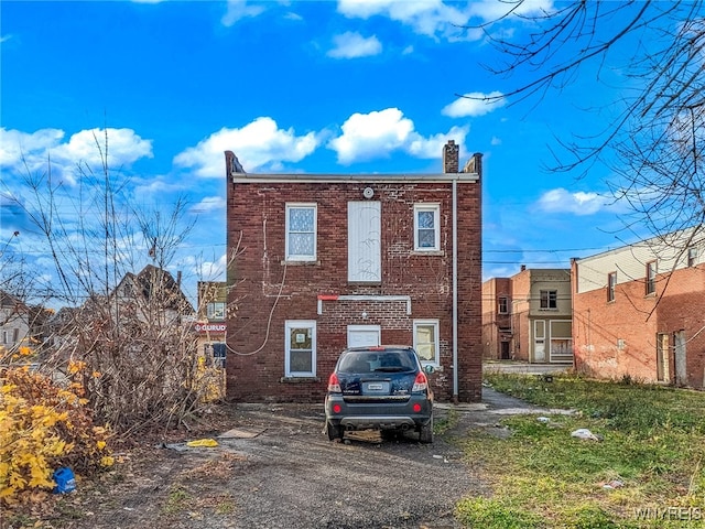 view of rear view of house