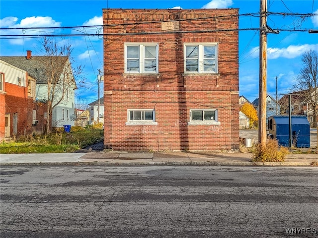 view of side of property