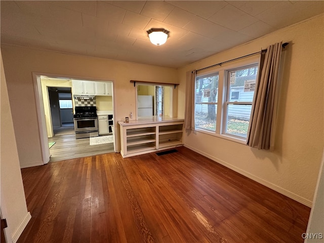 interior space featuring light wood-type flooring