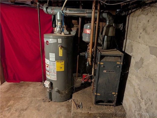 utilities with gas water heater